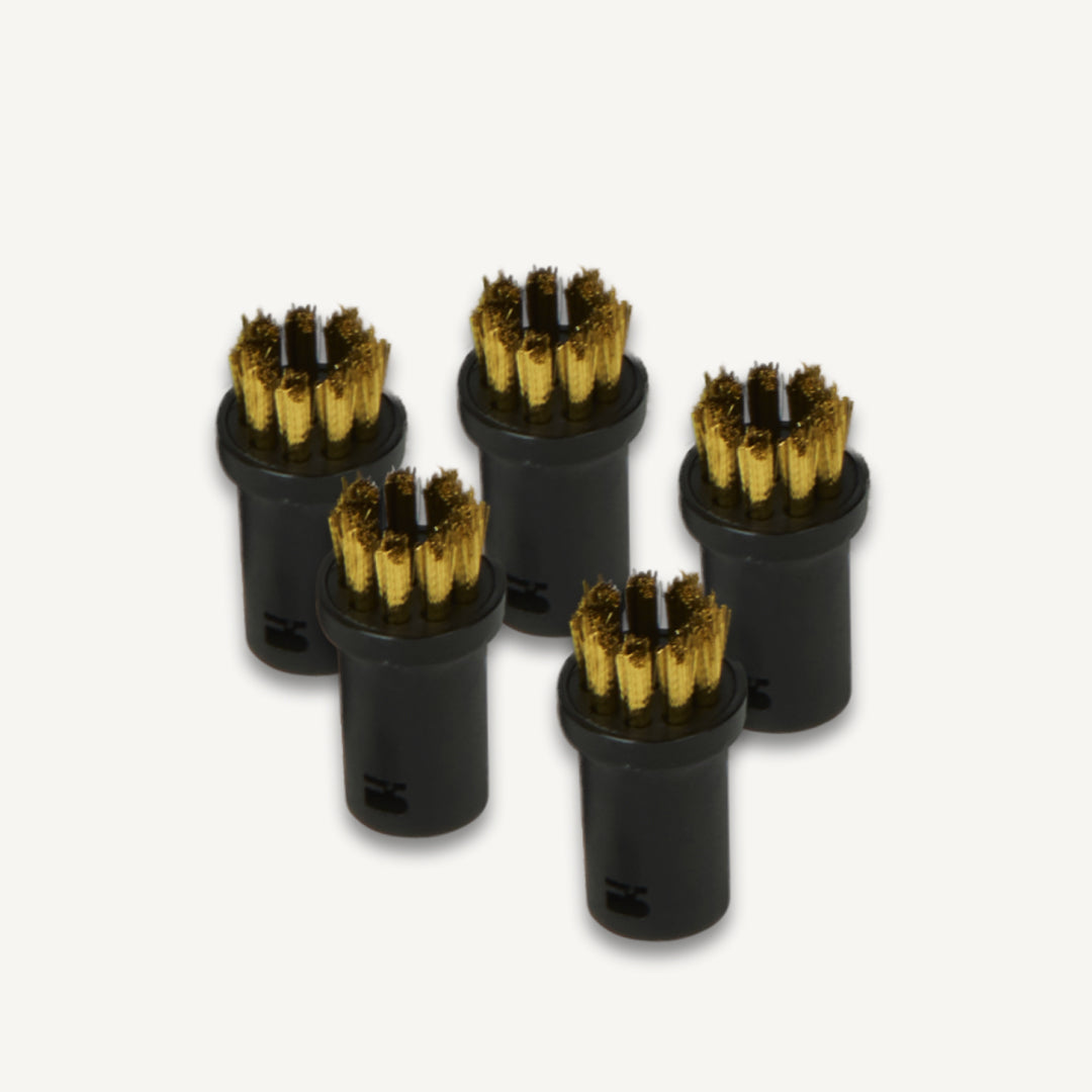 Copper brushes 5-pack for SteamCleaner