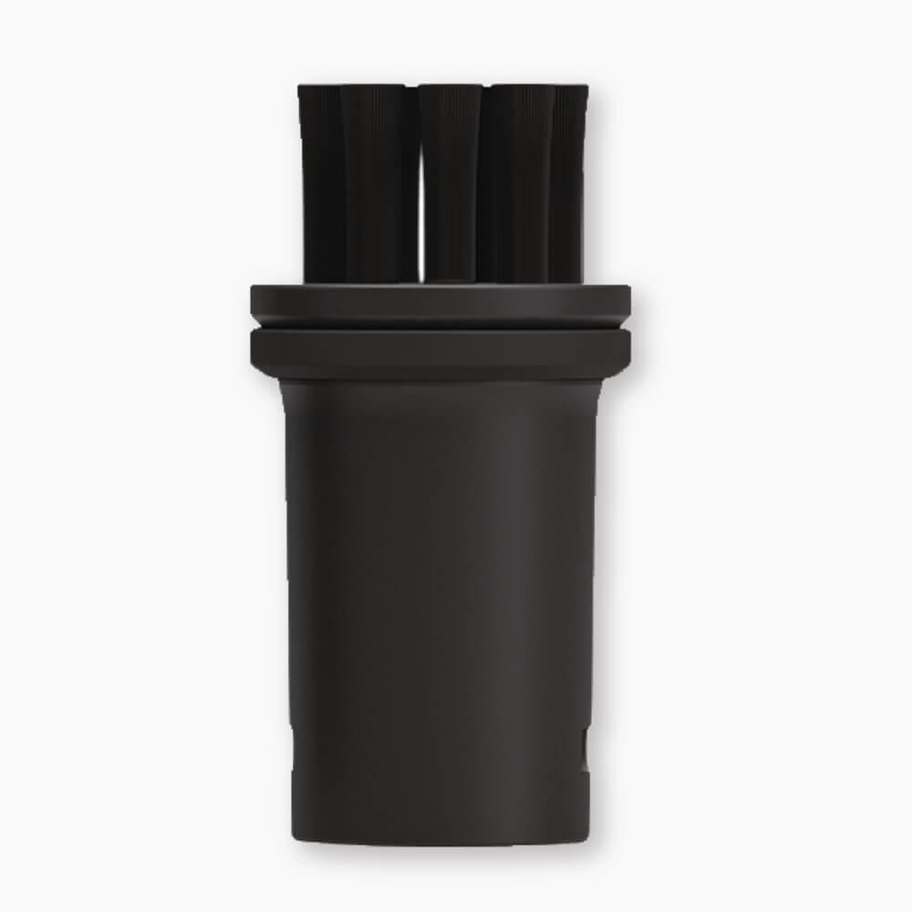 Nylon børste til damprenser - skånsom rengøring af sarte flader.